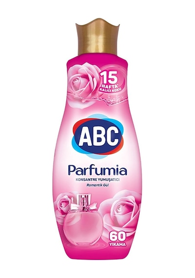 ABC Parfumia Romantik Gül Konsantre Çamaşır Yumuşatıcısı 1440 ML