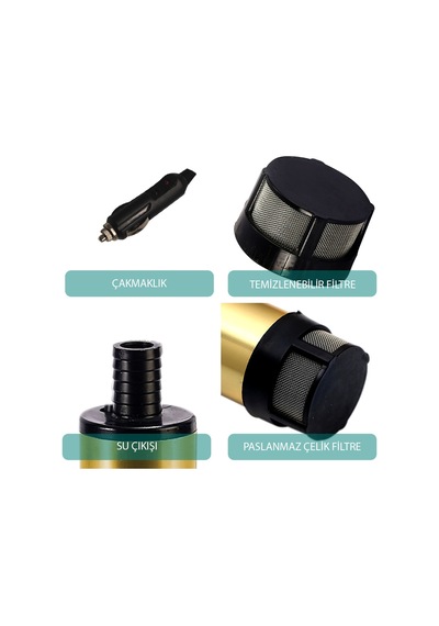 Kızılırmak 12 Volt Alüminyum Dalgıç Tipi Mazot Aktarma Pompası (Çakmaklık) Kızılırmak 12 Volt Alüminyum Dalgıç Tipi Mazot Aktarma Pompası (Çakmaklık)