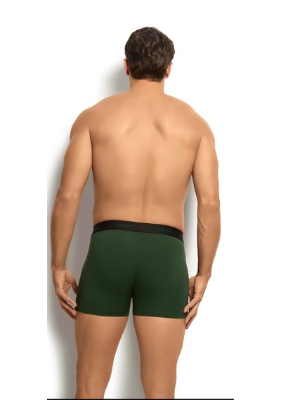Jiber Erkek Modal Boxer 6 Adet-321 Yeşil
