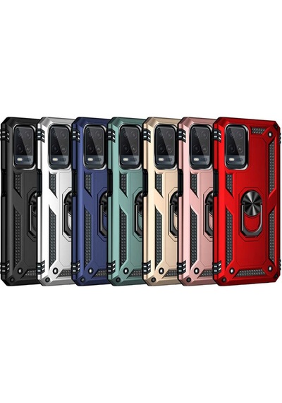 Oppo A54 Kilif Zirhli Standli Miknatisli Tank Kapak 488379025
