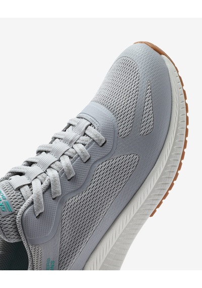 Skechers Bobs Squad 4 - Staple Look Kadın Gri Spor Ayakkabı 117624 Ltgy Gri