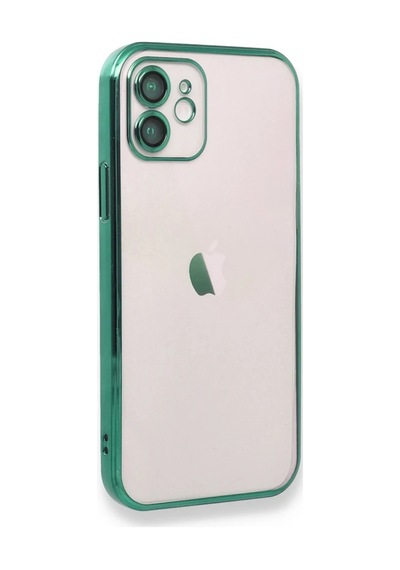 Apple İphone 11 Kılıf Razer Lensli Silikon - Yeşil
