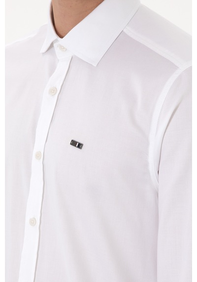 U.s. Polo Assn. Erkek Beyaz Gömlek Basic 50298004-vr013 Beyaz
