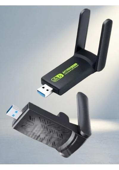 Kablosuz Wifi Alıcı Usb Adaptör 1200 Mbps Dual Band