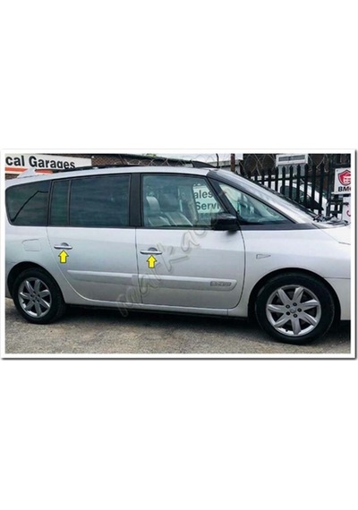 Markadan Renault Espace Krom Kapı Kolu 2006 Sonrası 4 Kapı  Paslan