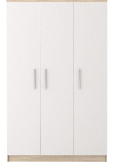 Ajda Giyinme Dolabı - Çok Amaçlı Dolap - Gardırop 120 Cm-3 Kapaklı