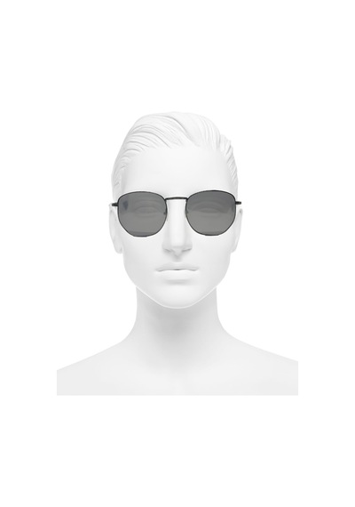 Vintage Fashion Hafif Unisex Güneş Gözlüğü Güneş Gözlüğü Siyah Çerçeveli Şık Gözlük Mo.14 Siyah