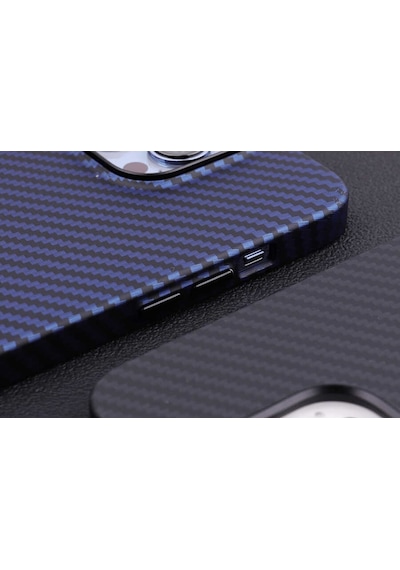 Apple Uyumlu iPhone 13 Pro Max Kılıf Karbon Fiber Tasarımlı Zore Karbon