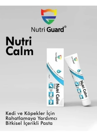 Nutriguard Nutri Calm Paste 50g Anksiyolitik, L-triptofan Ve Stres Kontrol Macunu