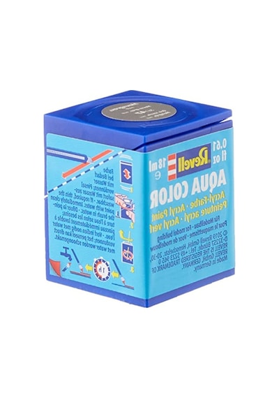 Su Bazlı Maket Boyası, Gri Mat Renk, 18 Ml 0,15 L