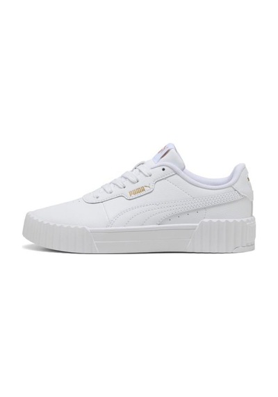 Puma Carina 3.0 Jr 401476 01 Kadın Sneaker Ayakkabı Beyaz 35,5-38,5 Beyaz