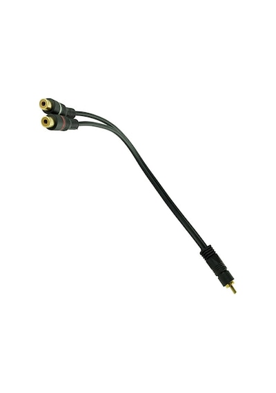 Anfi Y Kablo 1 Erkek 2 Dişi 25 Cm Kablo Elektromer