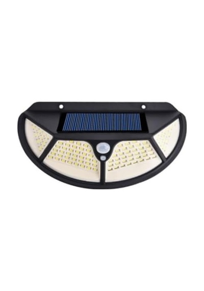 Solar Bahçe Lambası, 102 Led, Hareket Sensörlü, Ip65 Su Geçirmez, Duvar Tipi, Güneş Enerjili Dış Mekan Aydınla