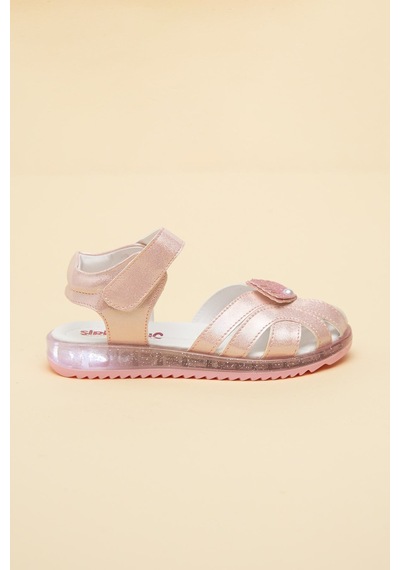 Dilimler Ayakkabı Şirinbebe Ortopedik Kız Çocuk Sandalet Pembe Yelpaze Detaylı Önü Kapalı-4718 Dilimler Ayakkabı Şirinbebe Ortopedik Kız Çocuk Sandalet Pembe Yelpaze Detaylı Önü Kapalı-4718