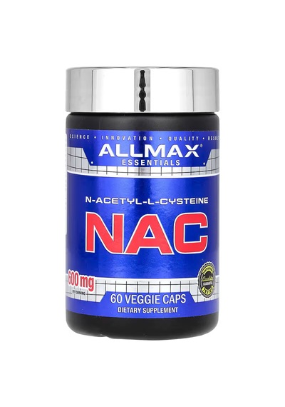 Allmax N.a.c - 60 Veggie Capsules - Immune Support & Free Radical Protection - 60 Servings