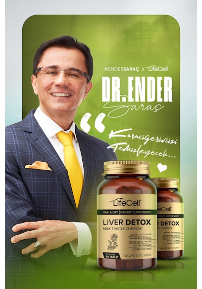 Lifecell Liver  Glutatyon Devedikeni Ve Enginar Takviye Edici Gıda 60 Tablet
