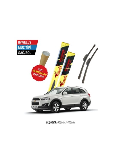 Chevrolet Captiva İnwells Muz Silecek (2006-2013) Chevrolet Captiva İnwells Muz Silecek (2006-2013)