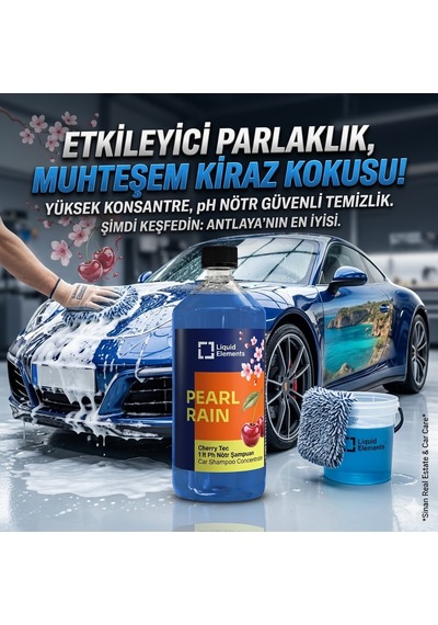 Liquid Elements Pearl Rain Cerry Tec1 Lt Ph Nötr Şampuan