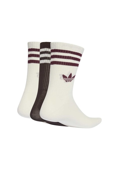 Adidas 3s Crew Kadın Spor Çorap - Kd8253 Bordo-beyaz