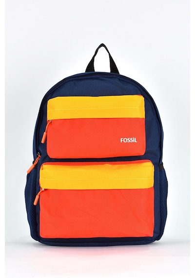 Fossil Unisex Çok Gözlü Günlük Seyahat Okul Sırt Çantası Lacivert 9503