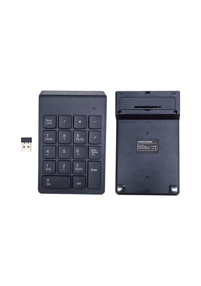 Kablosuz Numerik Keypad 18 Tuşlu Numpad Numara Klavyesi