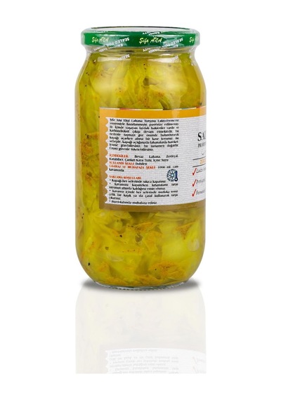 Sauerkraut Ekşi Lahana Turşusu No3 Zerdeçallı 1000cc.