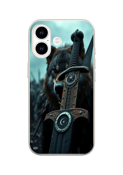 Arvencase Apple iPhone Uyumlu 17 Uyumlu Hd Kalite Orta Sertlikte Baskılı Desenli Silikon Renk108 Renk108