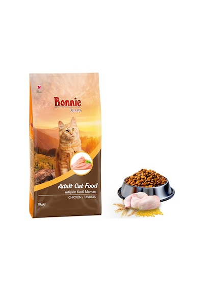 Bonnie Tavuklu Yetişkin Kedi Maması 10 KG
