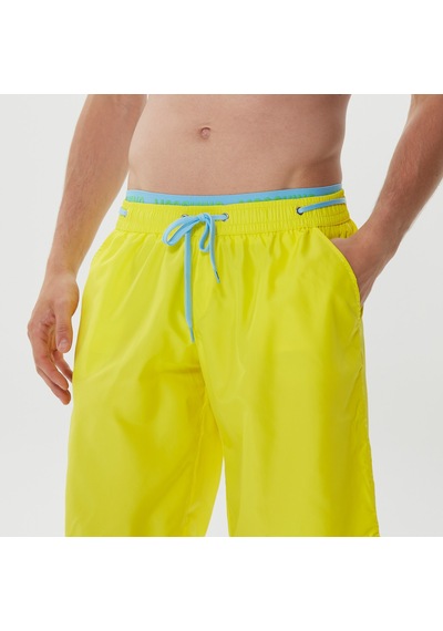 Moschino Erkek Sarı Deniz Şortu