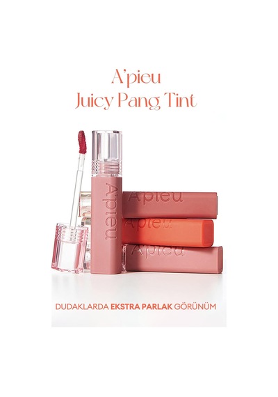 Pürüzsüz Görünüm Sunan Gün Boyu Kalıcı Tint A'pıeu Juicy Pang Tint Cr07 Orange Poem Çok Renkli