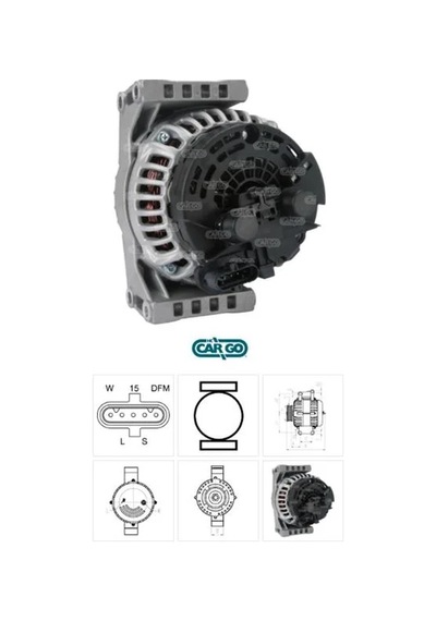 Alt Dınamo 24v 110 Amper Bosch T.daf Cf85.360 410 460 07&gt