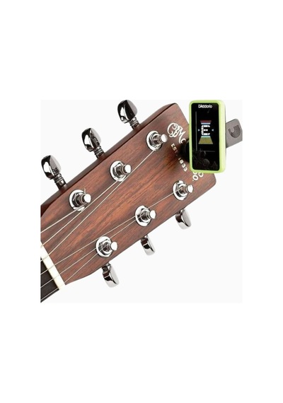 D'addario Planet Waves Eclipse Headstock Tuner, Kromatik Akort Aleti Telli Çalgı Aksesuarları Yeşil