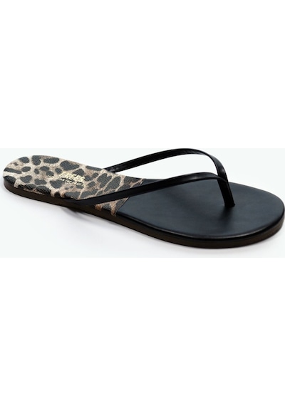 Tkees Kadın Leopar Iı/siyah Parmak Arası Terlik Leopar Iı/siyah Leopar - Siyah Tkees Kadın Leopar Iı/siyah Parmak Arası Terlik Leopar Iı/siyah Leopar - Siyah