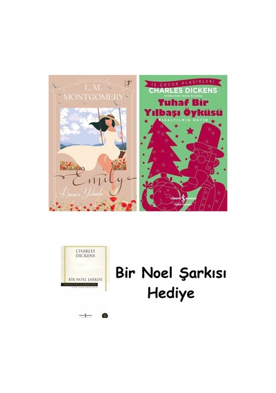Emily Başarı Yolunda Ciltli + Tuhaf Bir Yılbaşı Öyküsü + Bir Noel Şarkısı