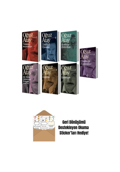 Orhan Pamuk 5 Kitap Set + Okuma Sticker'ları