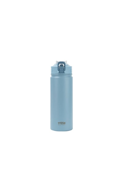 Tyeso Active Color Vakumlu Termos Paslanmaz Çelik Pipetli 600 ML Beyaz