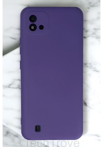 Realme C11 2021 Kılıf İçi Kadife Soft Silikon Lansman Kapak
