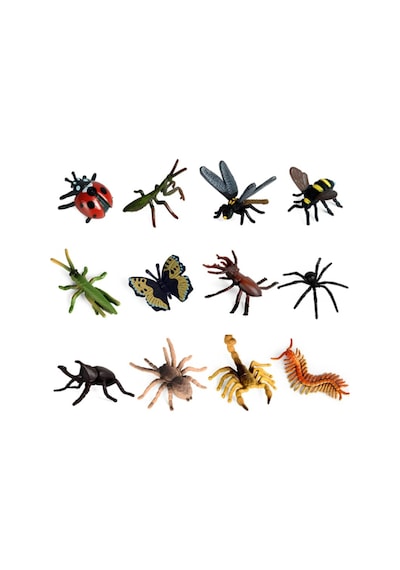 Sürüngen Dünyası - 6 Çeşit Mini Böcek Çeşitleri Set 1