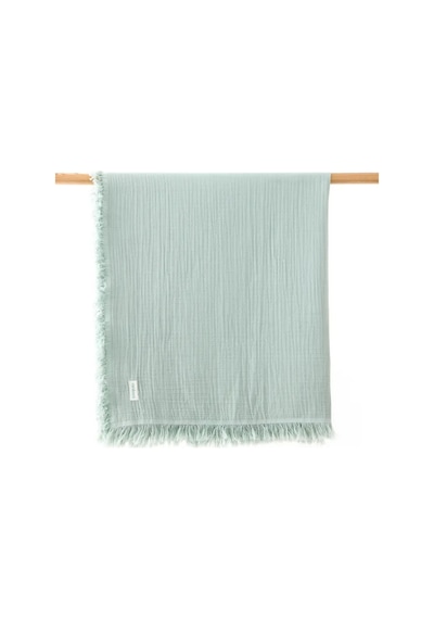 Miniboni Müslin Bebek Battaniyesi 100x120 Cm Yeşil