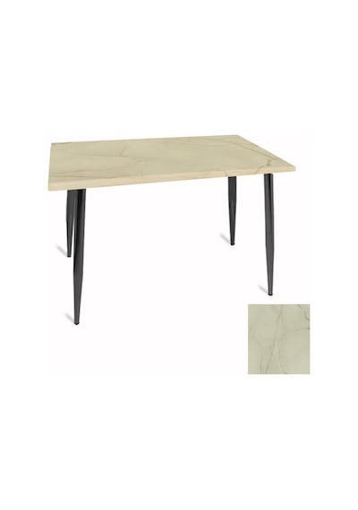 Manolya Mutfak Masası 70x120 Esb Werzalit, Wermodin Ve Allzalit Tabla - Golden Marble Çok Renkli Manolya Mutfak Masası 70x120 Esb Werzalit, Wermodin Ve Allzalit Tabla - Golden Marble Çok Renkli