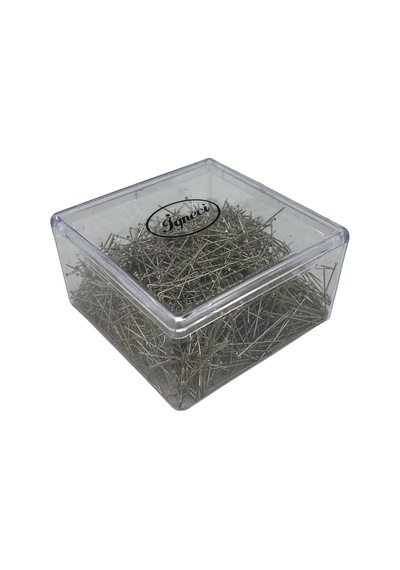 Çelik Toplu İğne 125 Gram Terzi Toplu İğnesi Tekstil Ölçü Alma Eşarp Şal İğnesi Paslanmaz