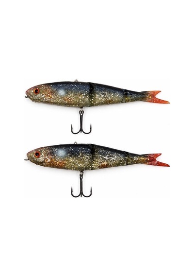 Savage Gear Soft 4play 13cm 22.5gr Swim&jerk Fungus Roach 2 Adet İğneli Silikon Balık