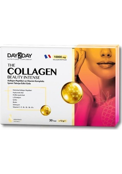 Day2day The Collagen Beauty Intense Ananas Aromalı 30 Saşe