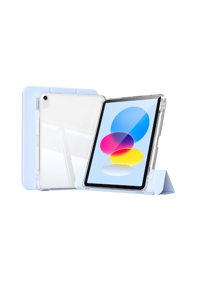 Lexroo İpad 11.nesil 2025 Kılıf Magnetik Ayrılabilen Airbagli Sliding Tablet Kılıfı - Mavi Açık Diğer