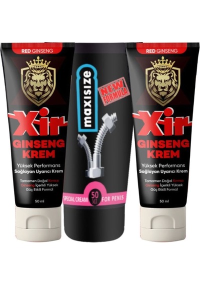 Xir Delaycream 50 Ml 2 Adet + Maxi Size Cream 50 Ml Erkeğe Özel Set