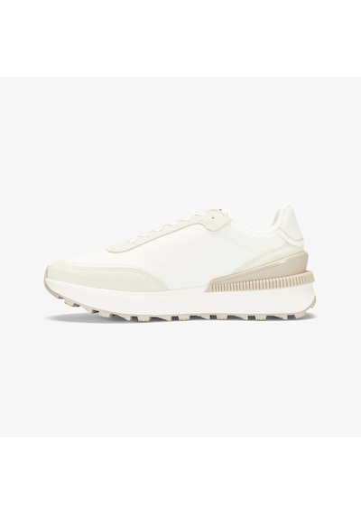 Tommy Hilfiger Tommy Jeans Retro Basket Kadın Beyaz Sneaker Düz En0en02511 Beyaz