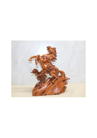 1 Adet Polyester Şahlanmış At Dekoratif Polyester At Figürü, Ev Ve Ofis Aksesuarı, Horse Figurine, At Heykeli