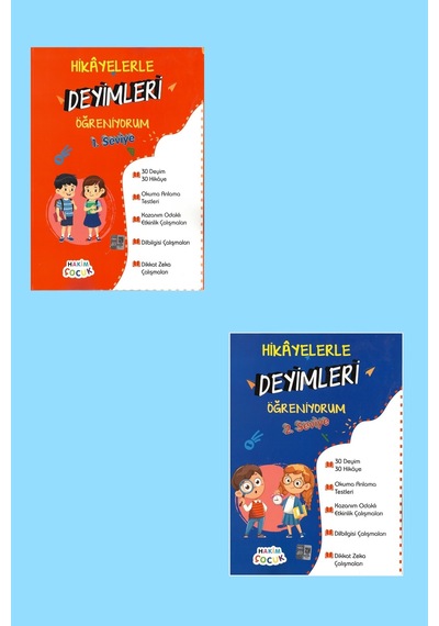 Hakim Çocuk 1.ve 2.seviye Hikayelerle Deymleri Öğreniyorum