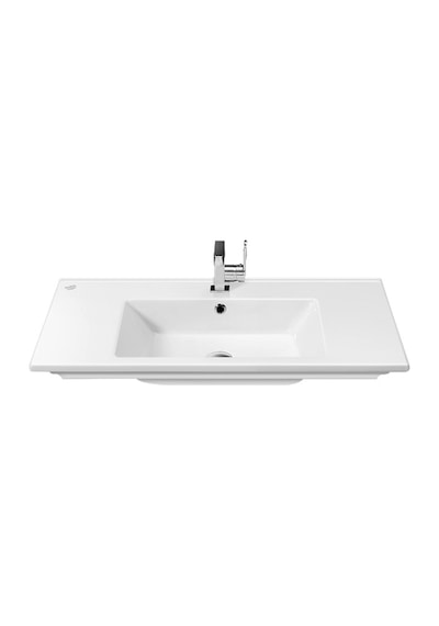 Turkuaz Seramik Arte Etajerli Lavabo 100 x 45CM(Dolap Hariç)