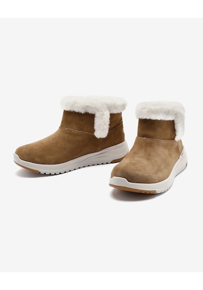 Skechers On-The-Go Stellar - Cozy Step Kadın Bot Kahverengi 144775 CSNT Kahverengi